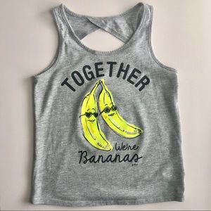 JUSTICE | Together We’re Bananas Tank | Gray | 7